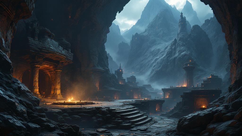 THE DWARVES OF THE IRON MOUNTAINS Banner