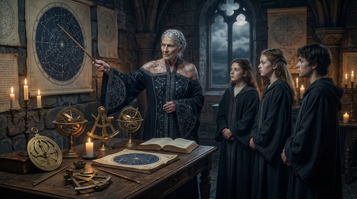 Atlas Educating Scene