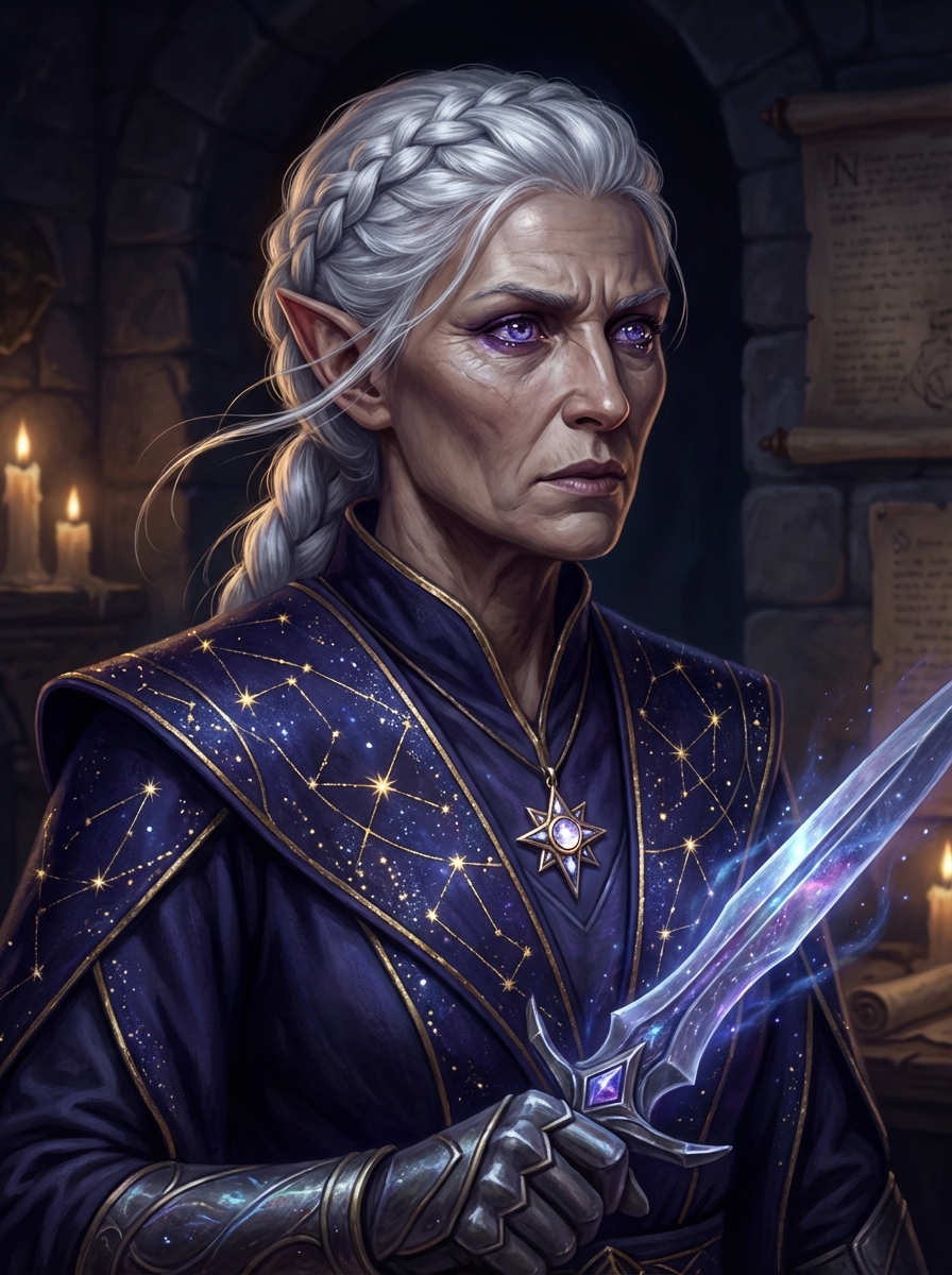 Bellatrix Preoccupied Portrait