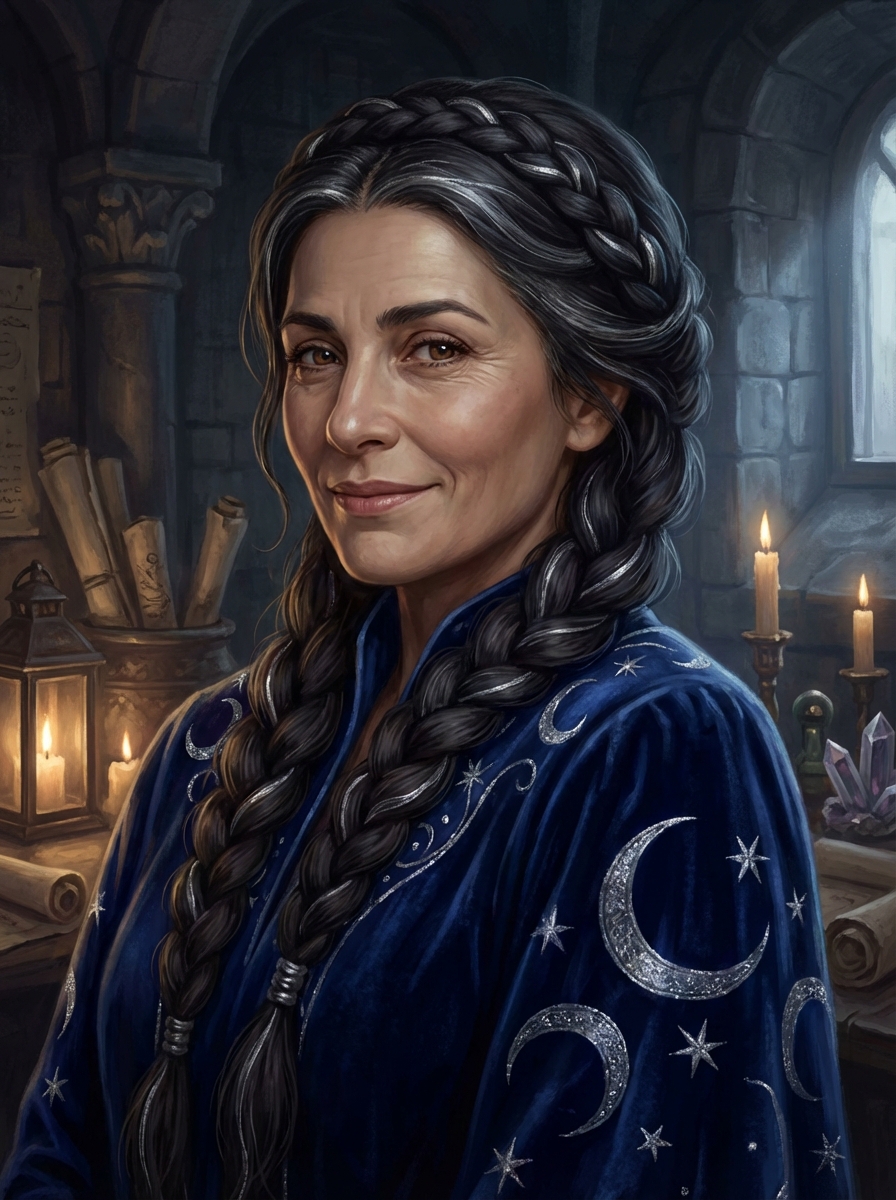 Cordelia Gazing Portrait