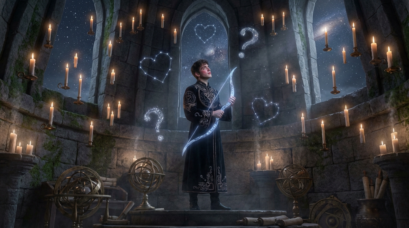 Cupid Questioning Scene