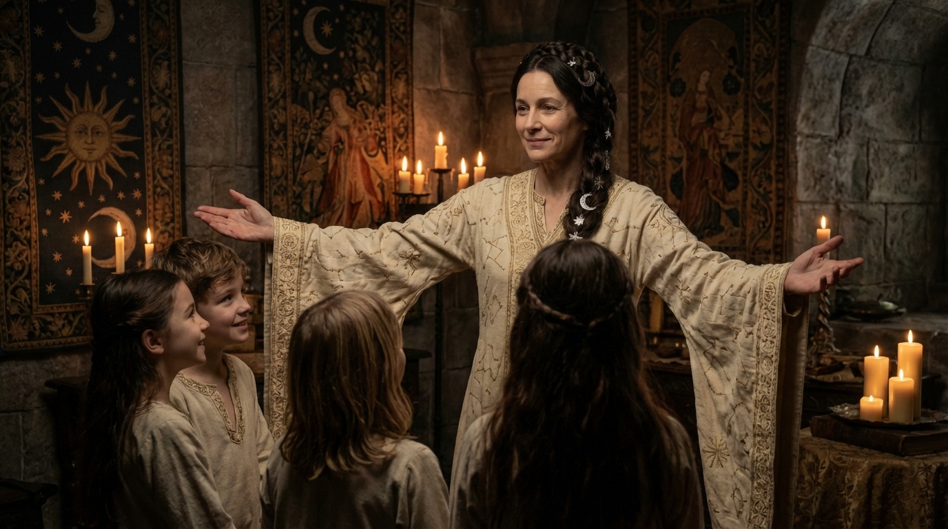 Greip Fostering Scene