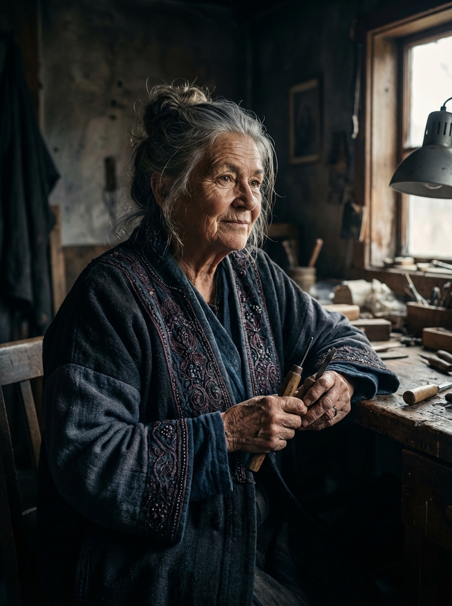 Hyrrokkin Crafting Portrait