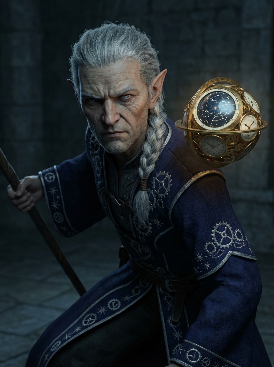 Mundilfari Preparing Portrait