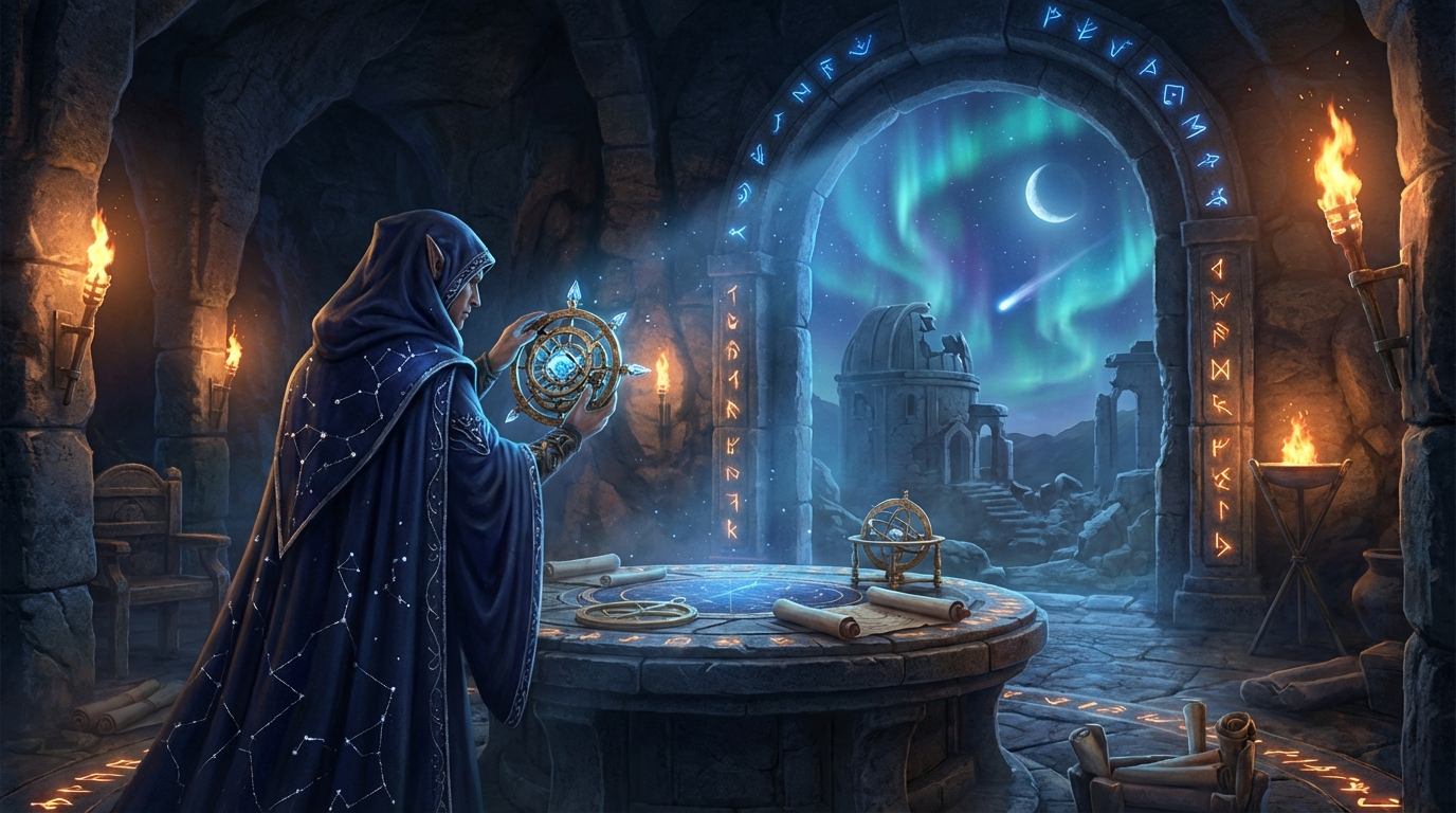 Mundilfari Preparing Scene