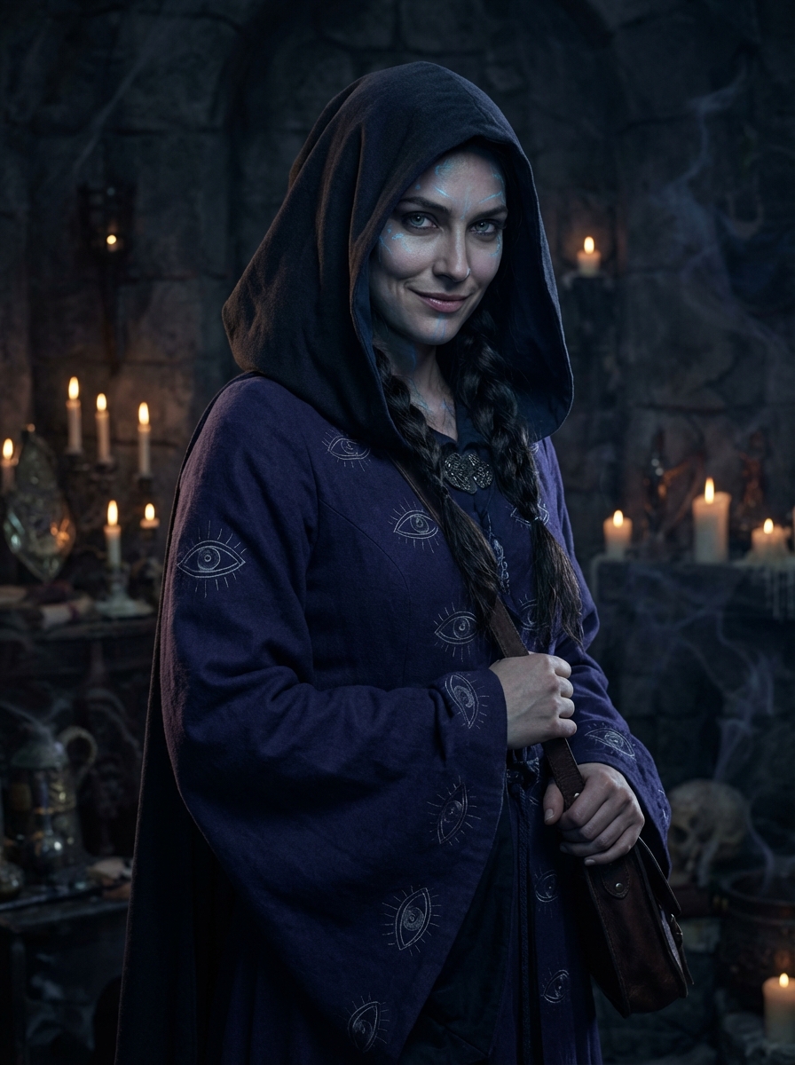 Puck Snooping Portrait