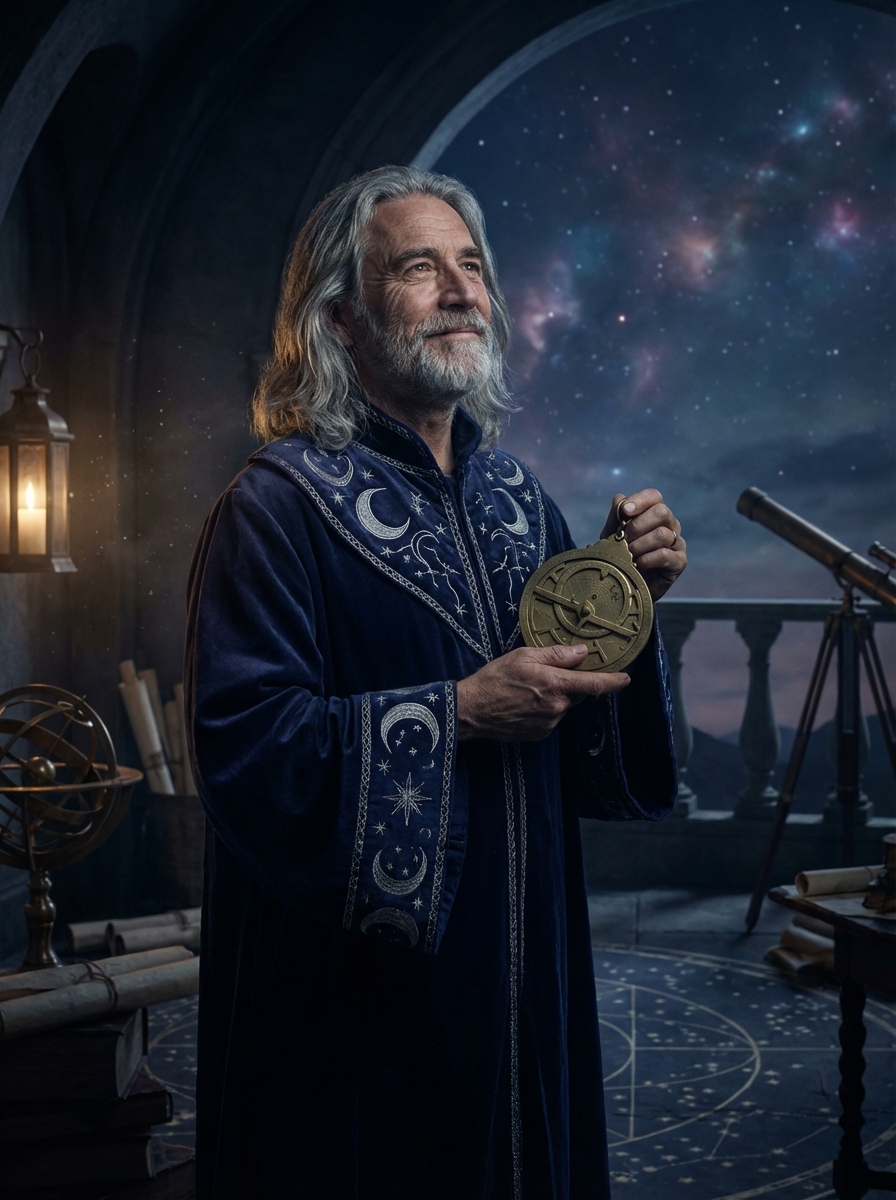 Rhea Surveying Portrait