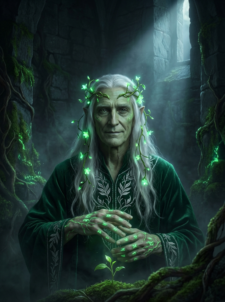 Siarnaq Tending Portrait