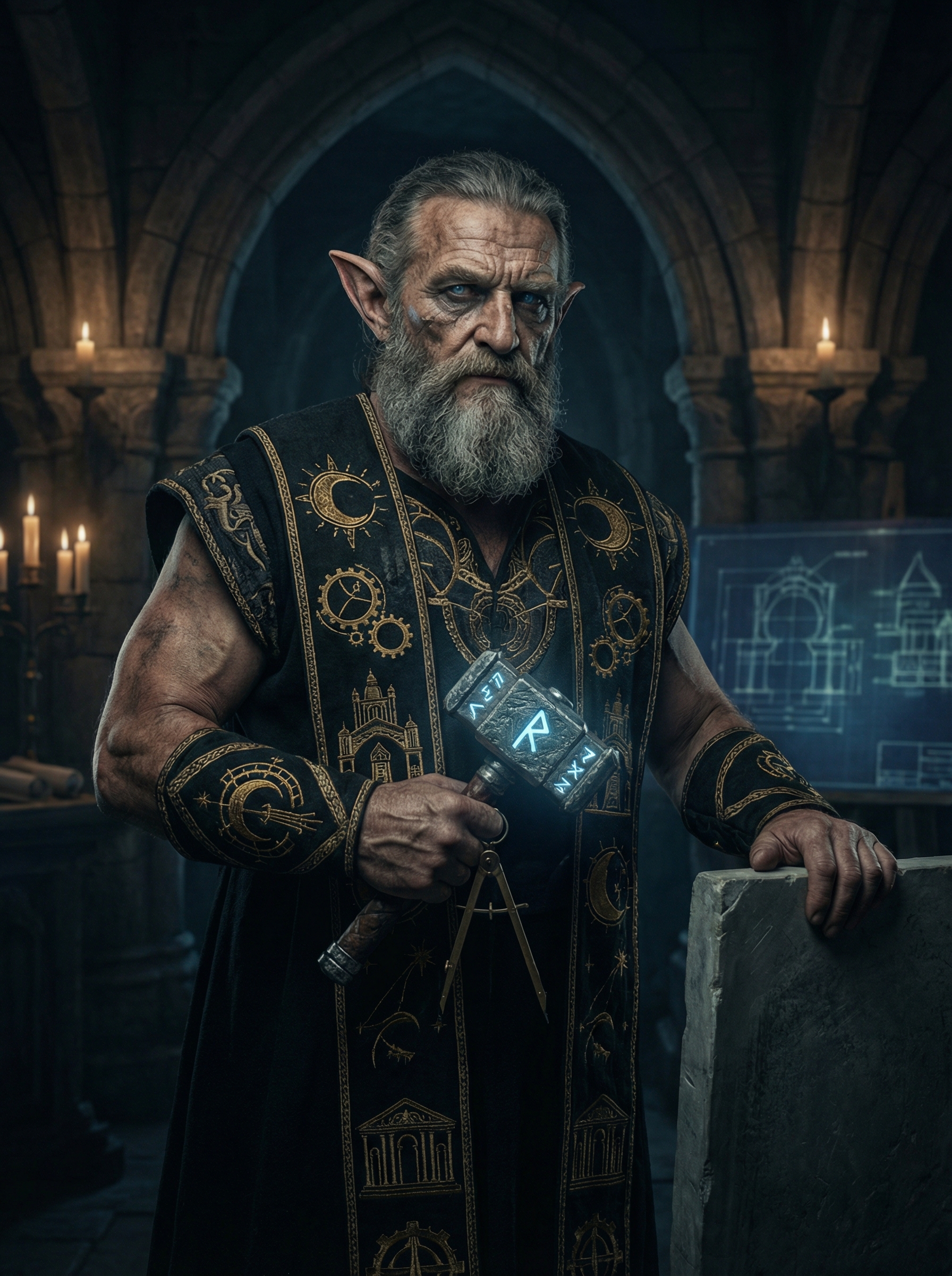 Skathi Building Portrait