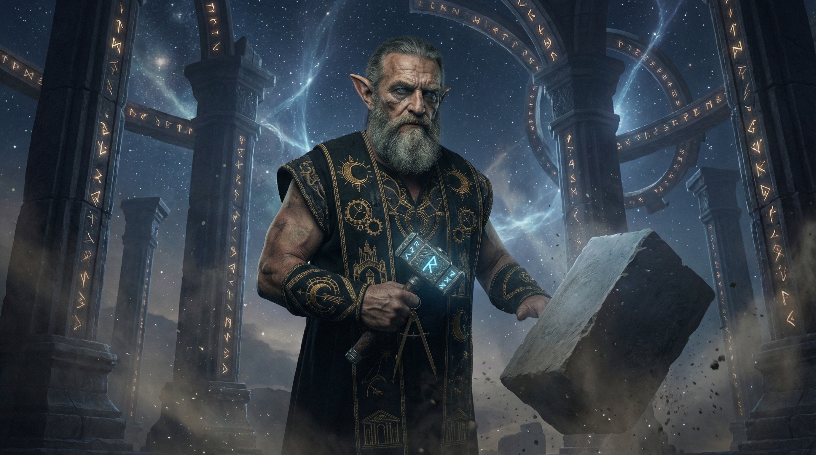 Skathi Building Scene