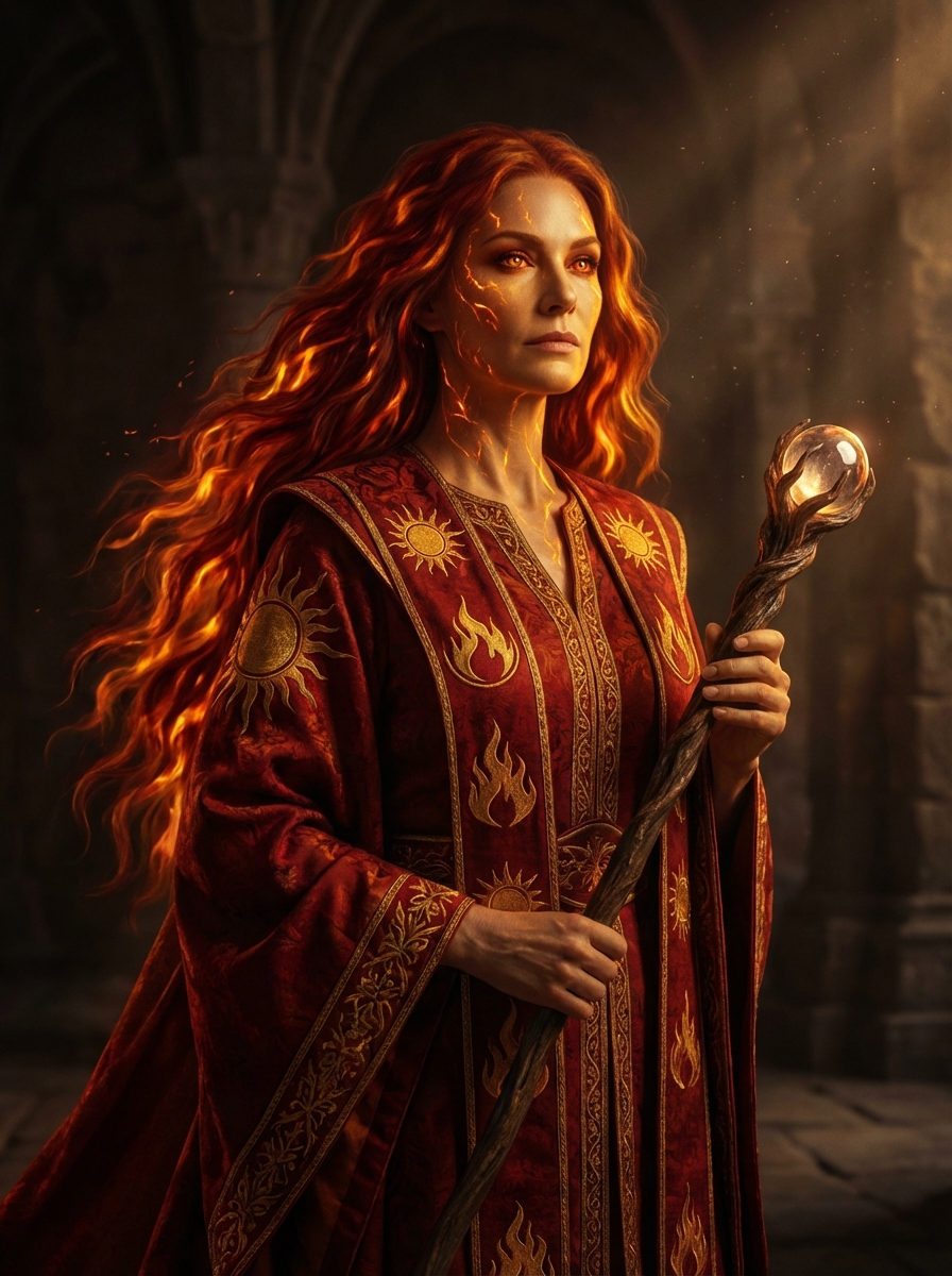 Solstice Blazing Portrait