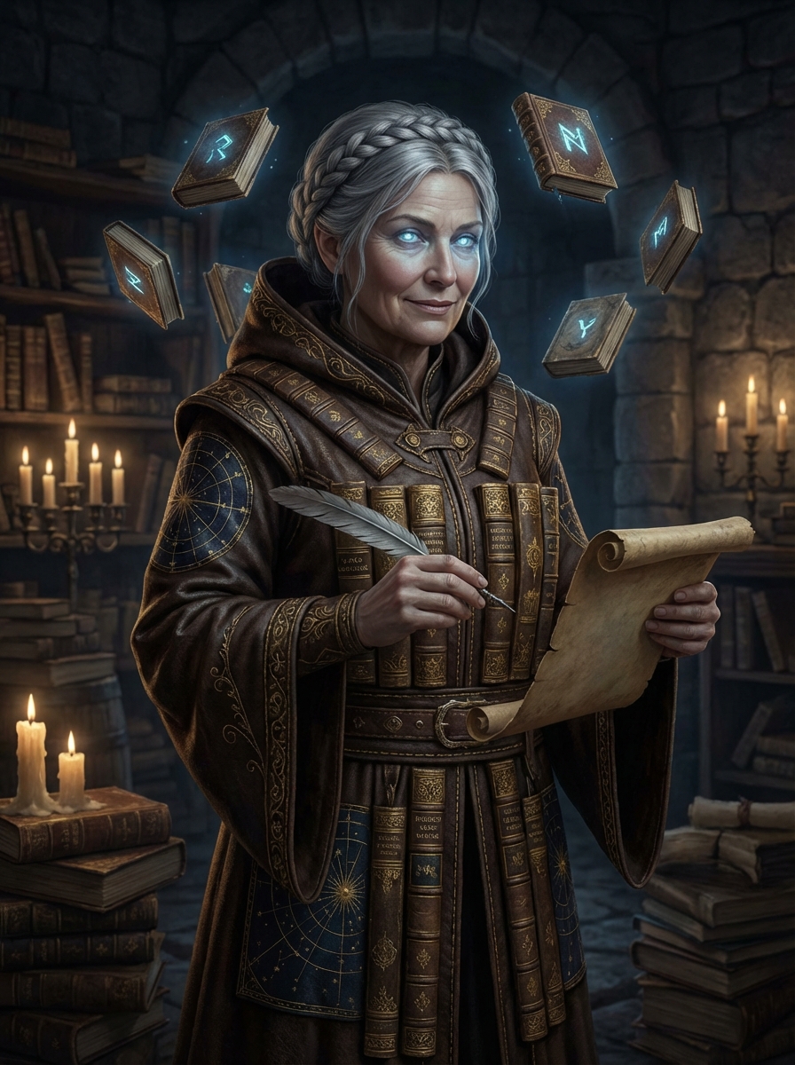 Tome Magical Portrait